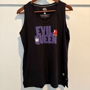 Raw Threads Tank Top Large Evil Queen Run Disney‎ Villain Bamboo Blend